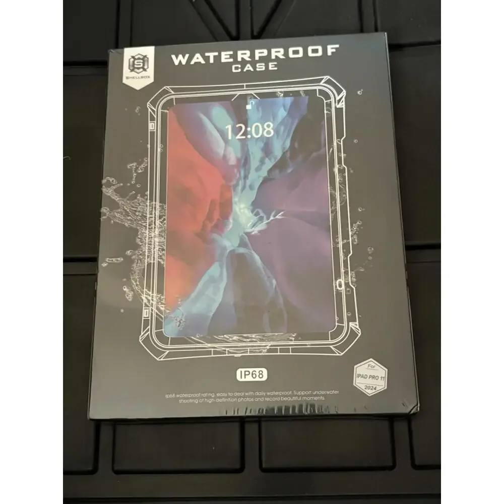 ShellBox Waterproof Case iPad Pro 11 inch 2024 NEW IP68